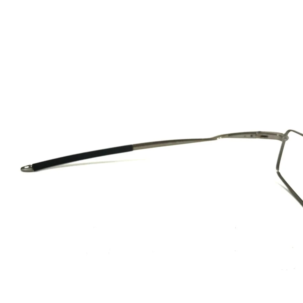 Oakley Eyeglasses Frames Kickstand 2.0 Olive Chrome Silver Rectangle 51-19-131